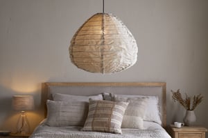 nkuku Hirana Cotton Lampshade | Shades | One Size | Natural