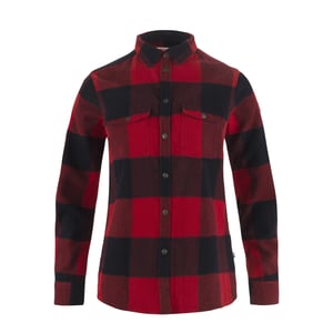 Fjallraven Womens Canada Shirt Red