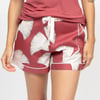 Josie Womens Leaf Print Shorts - 8