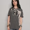 Saint' Multipatch T-Shirt in Grey