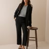 Marnie Cigarette Crepe Trousers