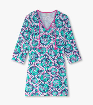Women's Sundial Mandala Seaside Beach Dress