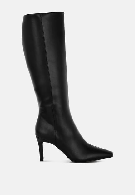 Skara Faux Leather Calf Boots