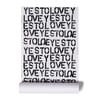 Yes To Lovey Carbon Wallpaper