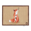 Ginger Fox Washable Doormat - 65x85cm