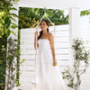 Chic At Sunset Maxi Dress White