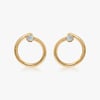 Enso Diamond Earrings - 0.30 CT