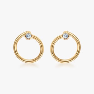 Enso Diamond Earrings - 0.30 CT