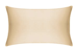 Champagne Pure Silk Pillowcase - UK Super King | US King / Without