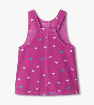 Baby & Toddler Girls Tiny Hearts Corduroy Dress