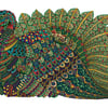 Magnificent Turkey - Vine Puzzle Cut