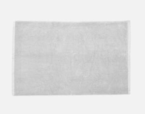 QE Home Modal Cotton Bath Mat in Silver, Grey