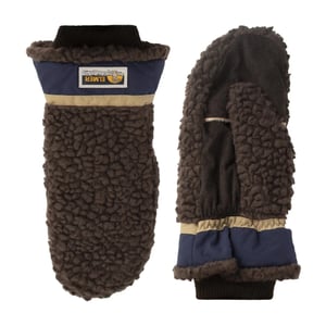 Elmer Gloves Wool Pile Mitten Brown