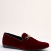 Lucente Velvet Wine Loafers