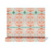 Imagine Flowers Ikat Wallpaper