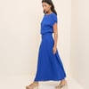 Cobalt Blue Pamela Maxi Dress