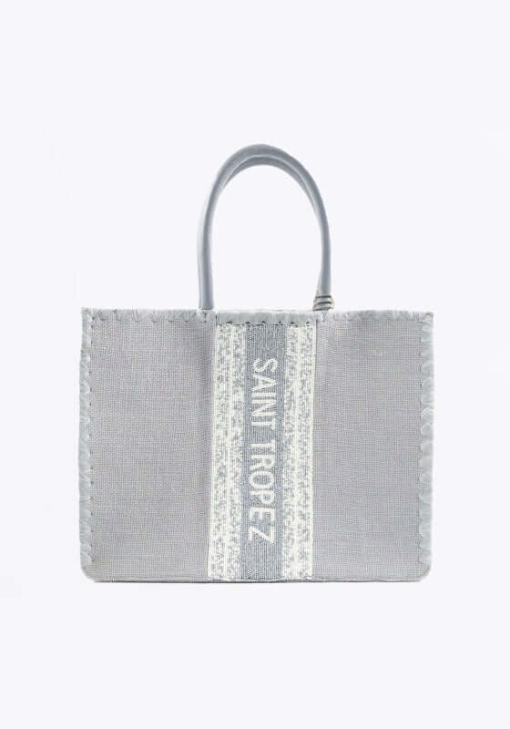 St Tropez Tote Bag Grey - One Size