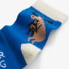 Kids Blue Moose Bear Hug Crew Socks