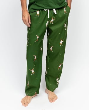 Charlie Mens Tennis Print Pyjama Bottoms - XL
