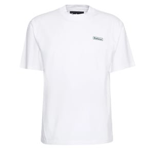 Barbour Walton Embroidered Fit T-Shirt White