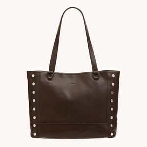 Hammitt Andersen Revival Espresso Pebble Silver LRG
