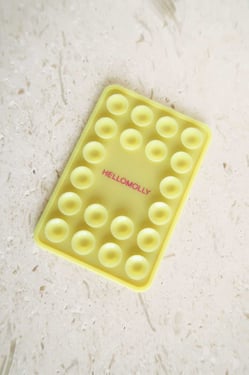 Silicone Phone Suction Yellow