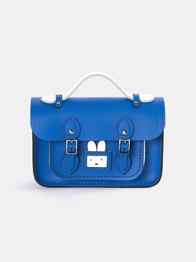 The Peekaboo Miffy Mini Satchel - Royal Blue