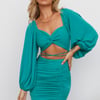 Wondering Around Dress Green