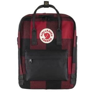 Fjallraven Kanken Re-Wool Red / Black