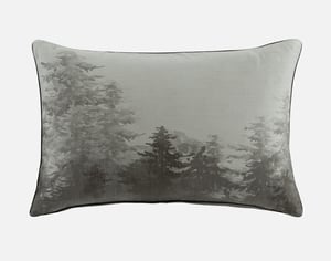 QE Home Fraser Pillow Sham, Scenic, Green, King