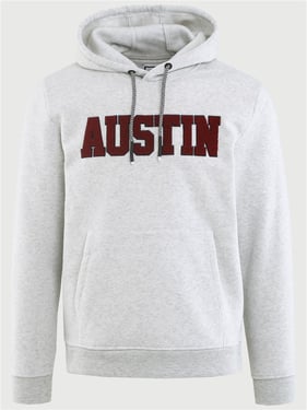 Brave Soul Austin Hoodie - Ecru - XL