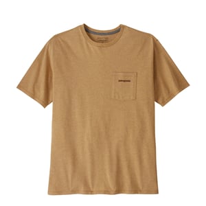 Patagonia Boardshort Logo Pocket Responsibili-Tee Talon Gold
