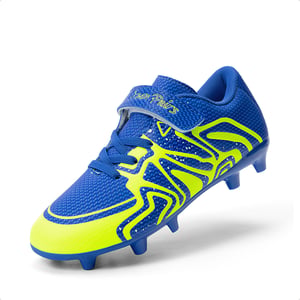DREAM PAIRS Kids Mesh Covered EVA Insole Soccer Shoes