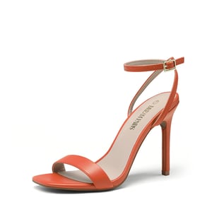 DREAM PAIRS Open Toe Stiletto Sandals