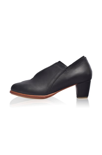 Ange Leather Booties 5 cm Heel (Sz. 10.5 & 11)