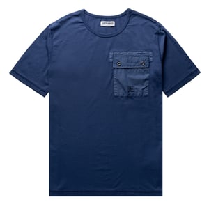 Left Hand Patch Pocket Tee Navy