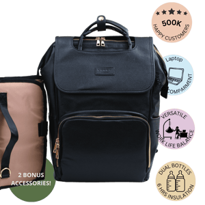 The Commuter Backpack (21L) - Black / Large