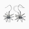 Jeulia Spider Design Sterling Silver Earrings