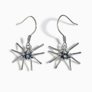Jeulia Spider Design Sterling Silver Earrings