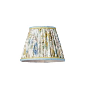 18cm pendant shade in willow Little Magnolia linen by GP & J Baker