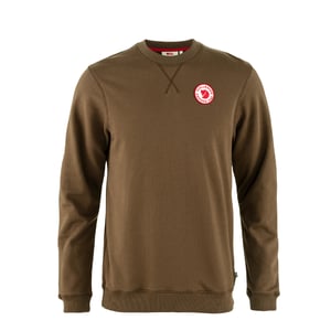 Fjallraven 1960 Logo Badge Sweater Dark Oak
