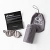 QE Home 2 in Piece Sleep Sack & Eye Mask Travel Set, Grey