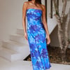 Beat Pumpin Maxi Dress Blue