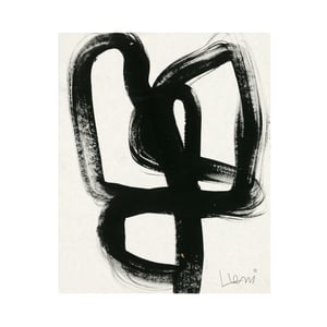 Scribble Study Art Print