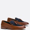 Freemont Tan / Navy Loafers