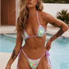 HELLO MOLLY Shimmer Like Chrishell Swim Bottom Sequin