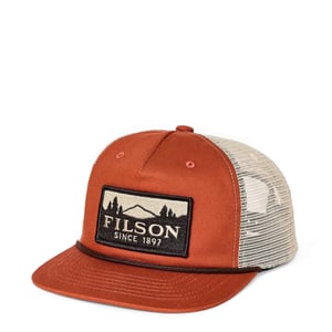 Filson Trucker Mesh Cap Scenic Patch Iron Rust / Filson