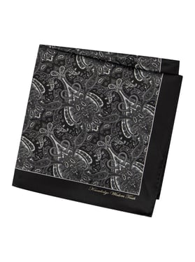Robert Graham Floral Paisley Pocket Square