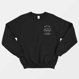 Save The Chubby Unicorns Corner Sweatshirt (Unisex)