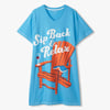 Sip Back and Relax Women's Cotton Sleepshirt